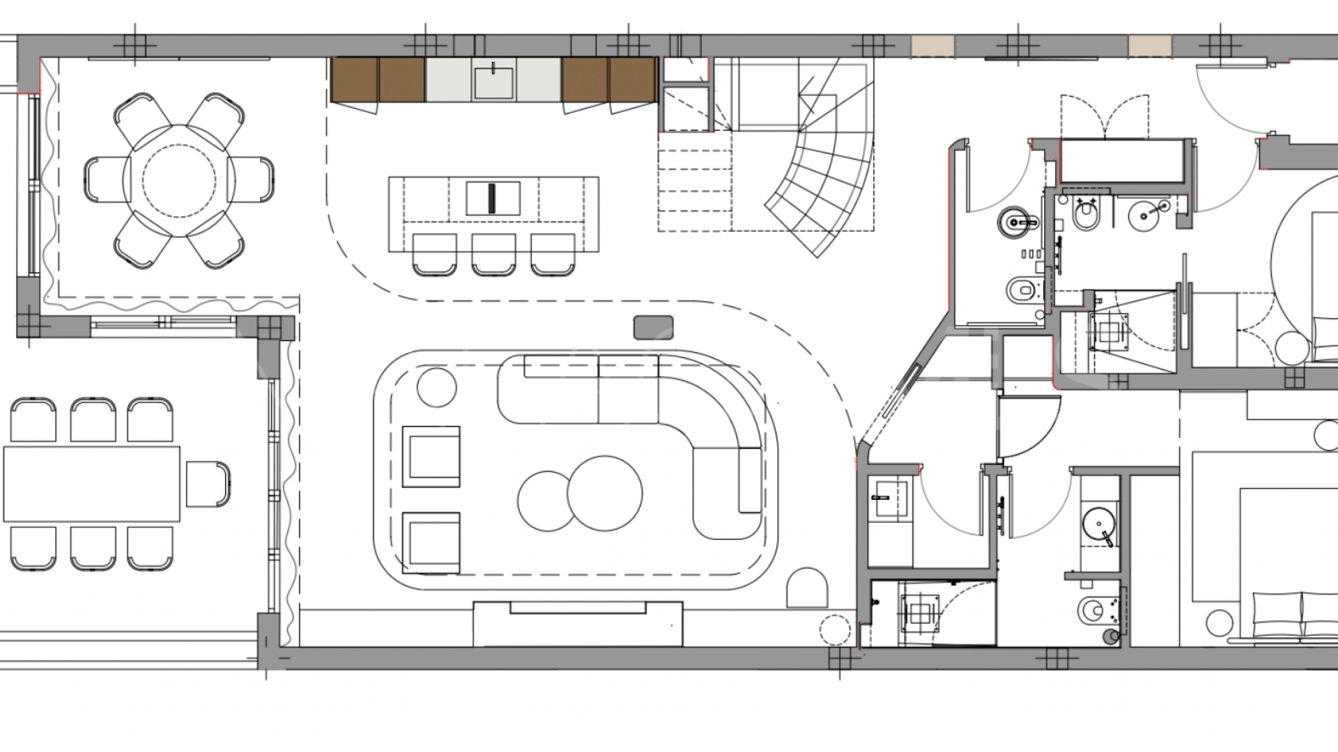 Duplex penthouse for sale in Torre Bermeja