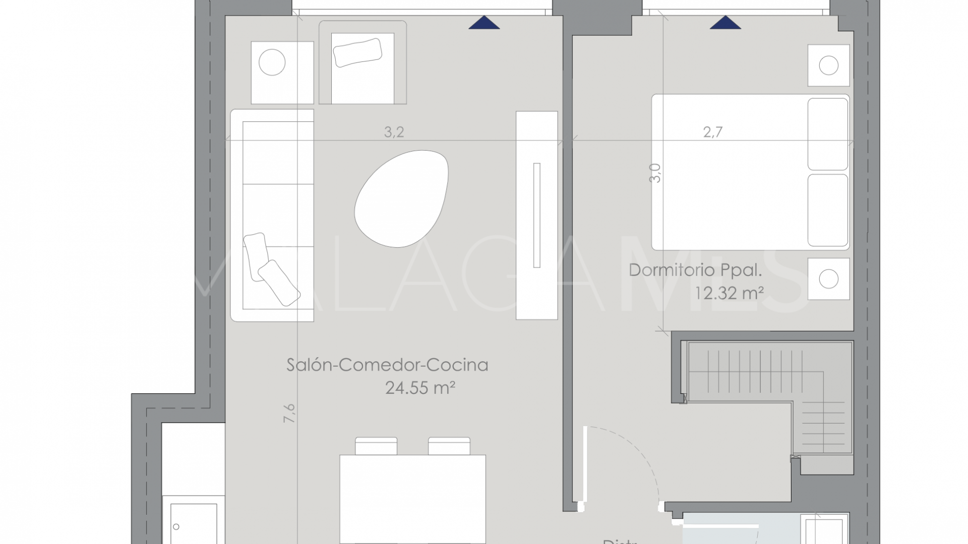 For sale 1 bedroom apartment in La Resina Golf