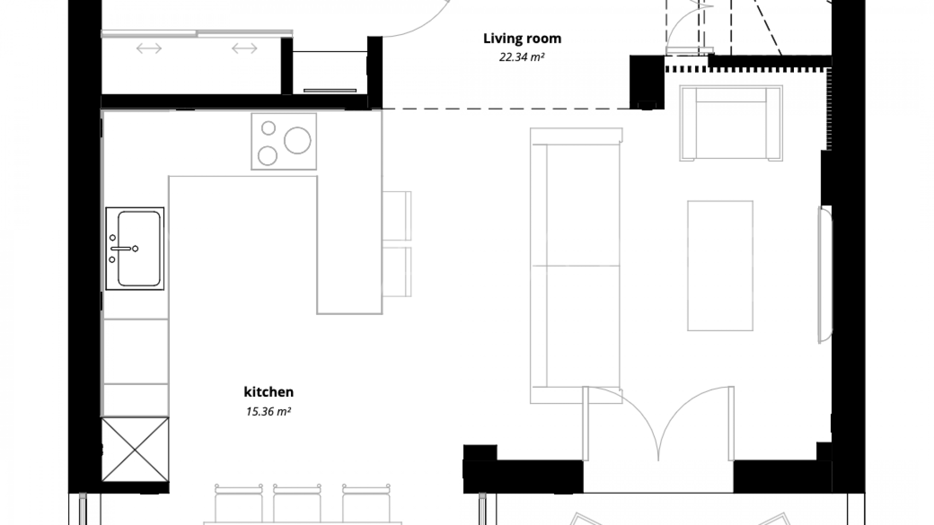 Atico duplex for sale in La Quinta Hills