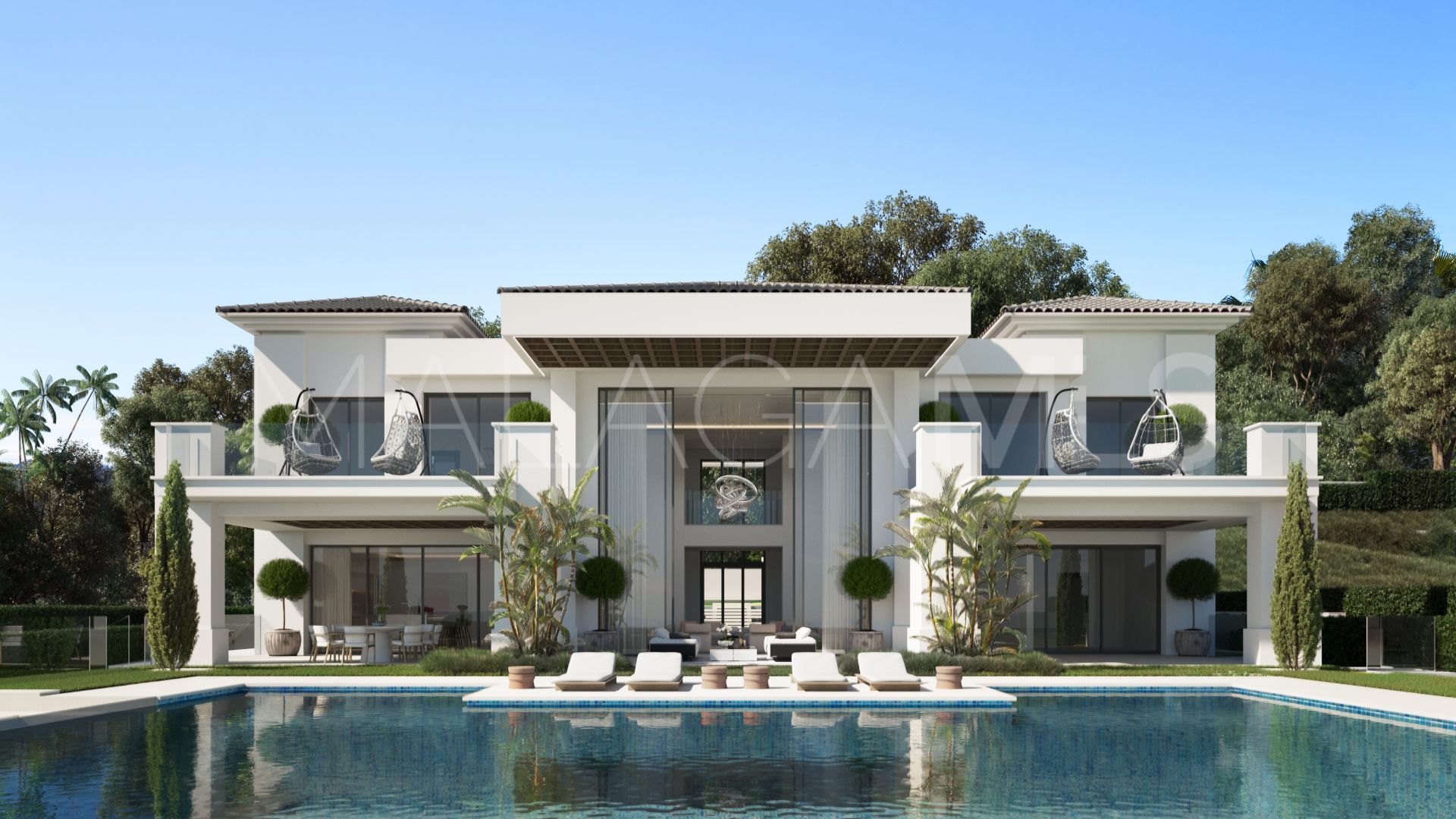 Buy villa with 5 bedrooms in Los Flamingos Golf