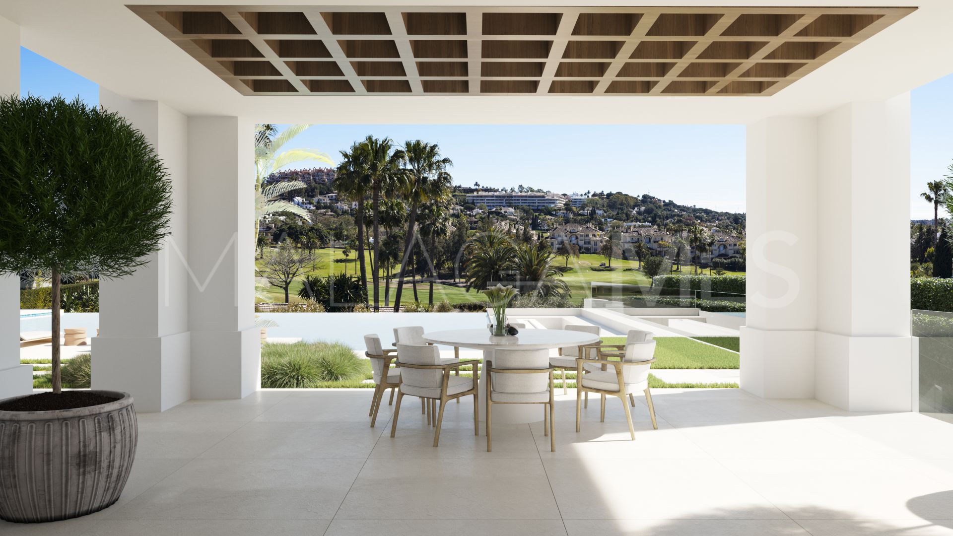 Buy villa with 5 bedrooms in Los Flamingos Golf
