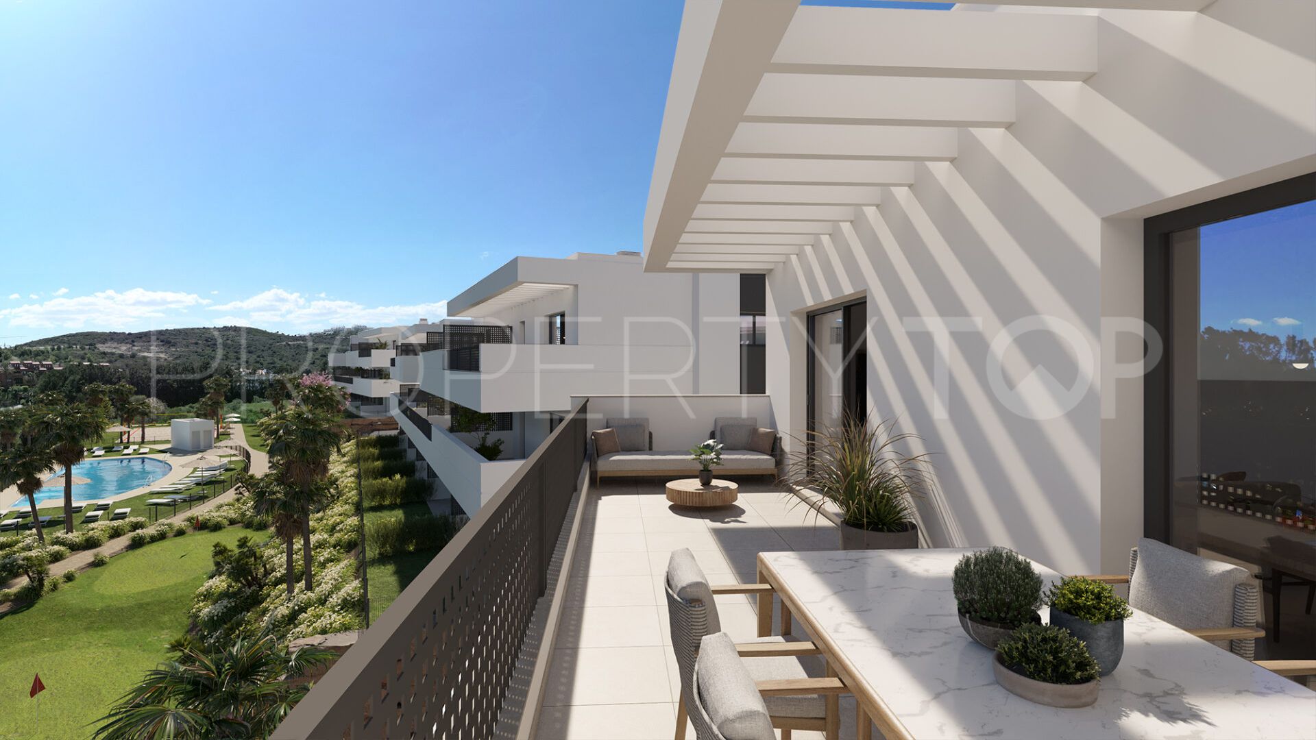 Buy La Galera penthouse with 3 bedrooms