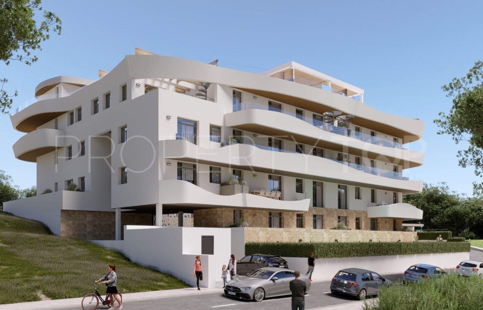 For sale 2 bedrooms penthouse in Calvario