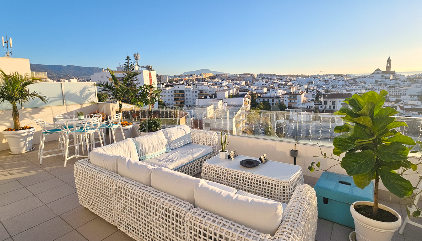 Takvåning for sale in Estepona Centre