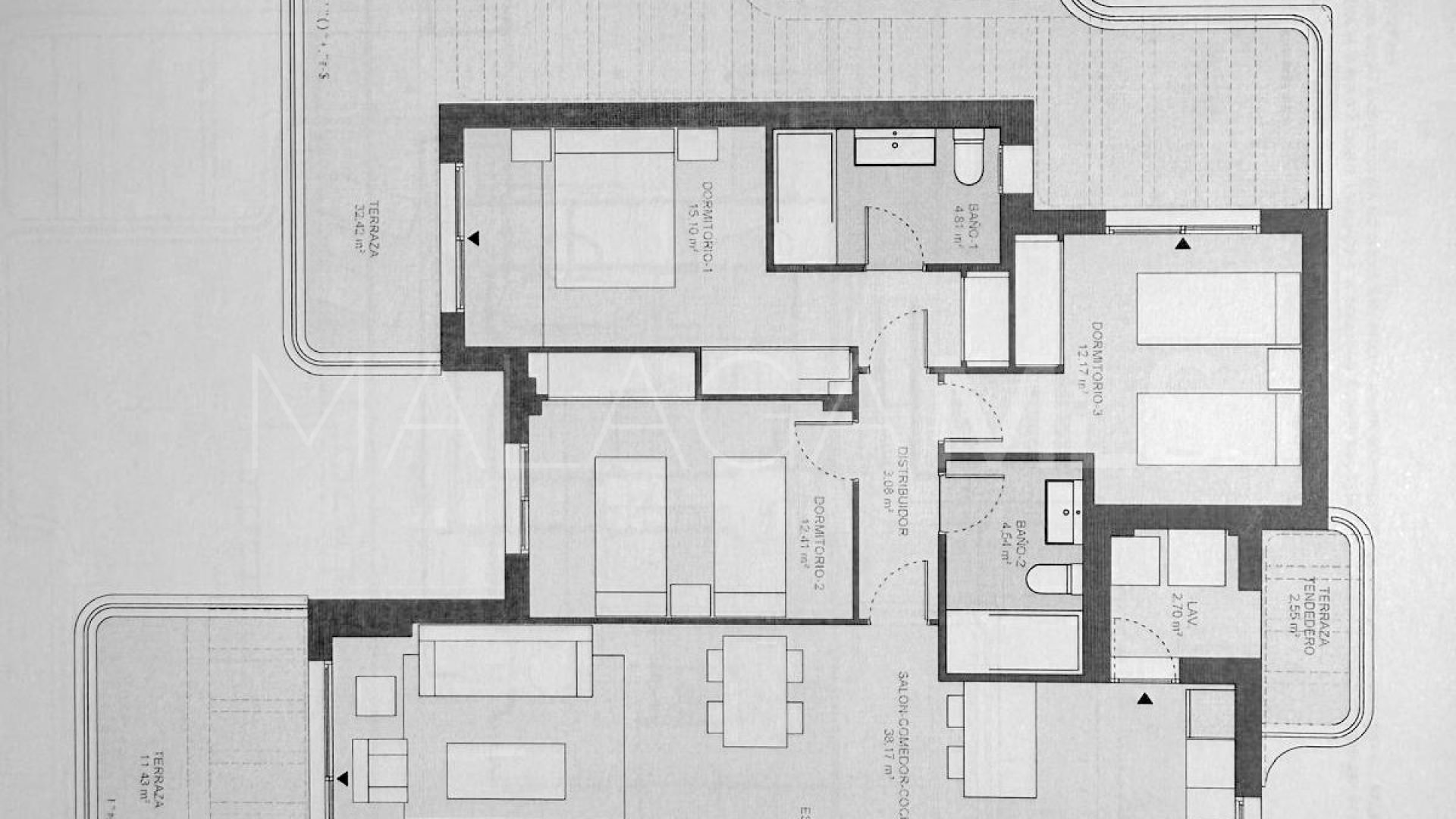 For sale Las Mesas duplex penthouse