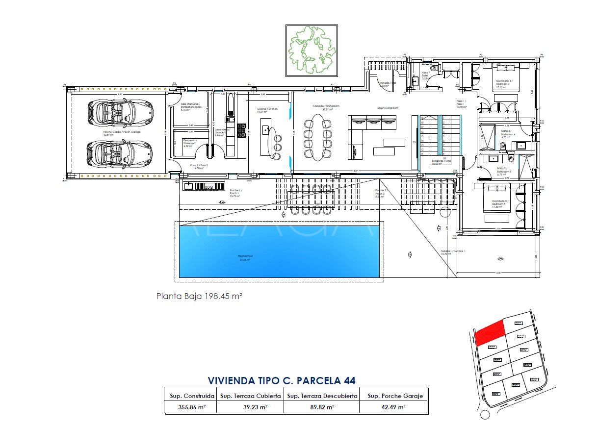 For sale villa in Bel Air