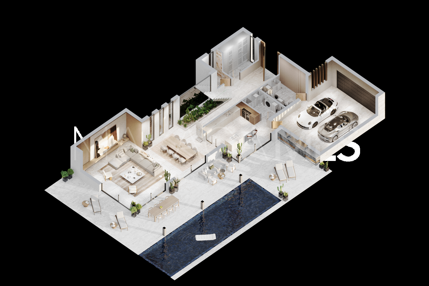 Villa with 4 bedrooms for sale in Bel Air