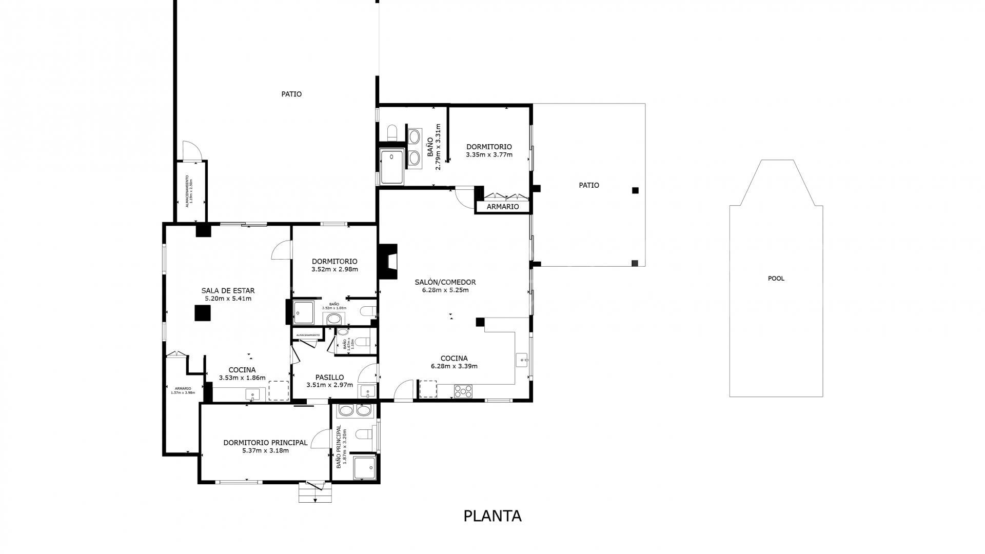 Villa for sale in Don Pedro