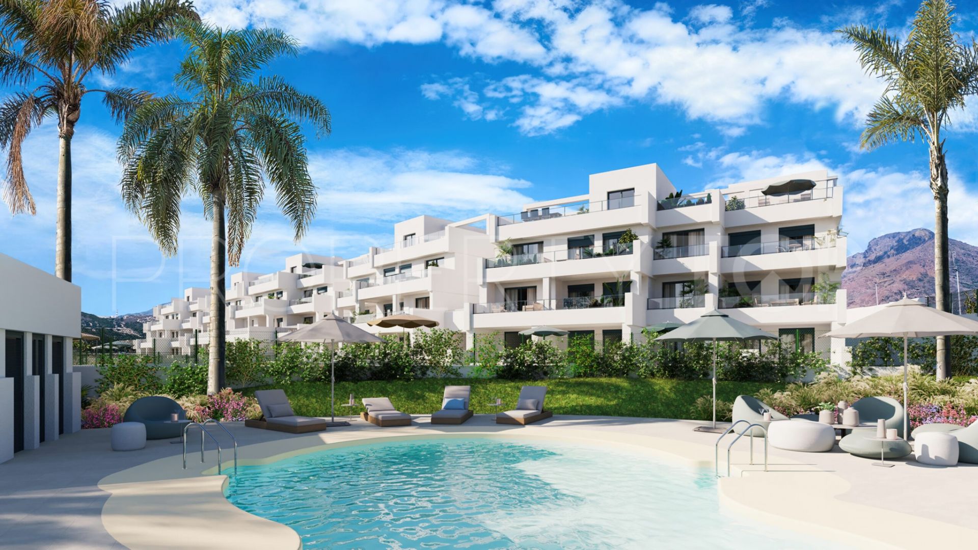 Estepona Golf, atico duplex de 2 dormitorios en venta