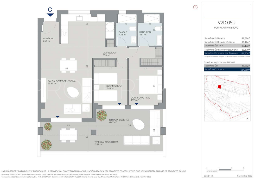 Estepona Golf, atico duplex de 2 dormitorios en venta