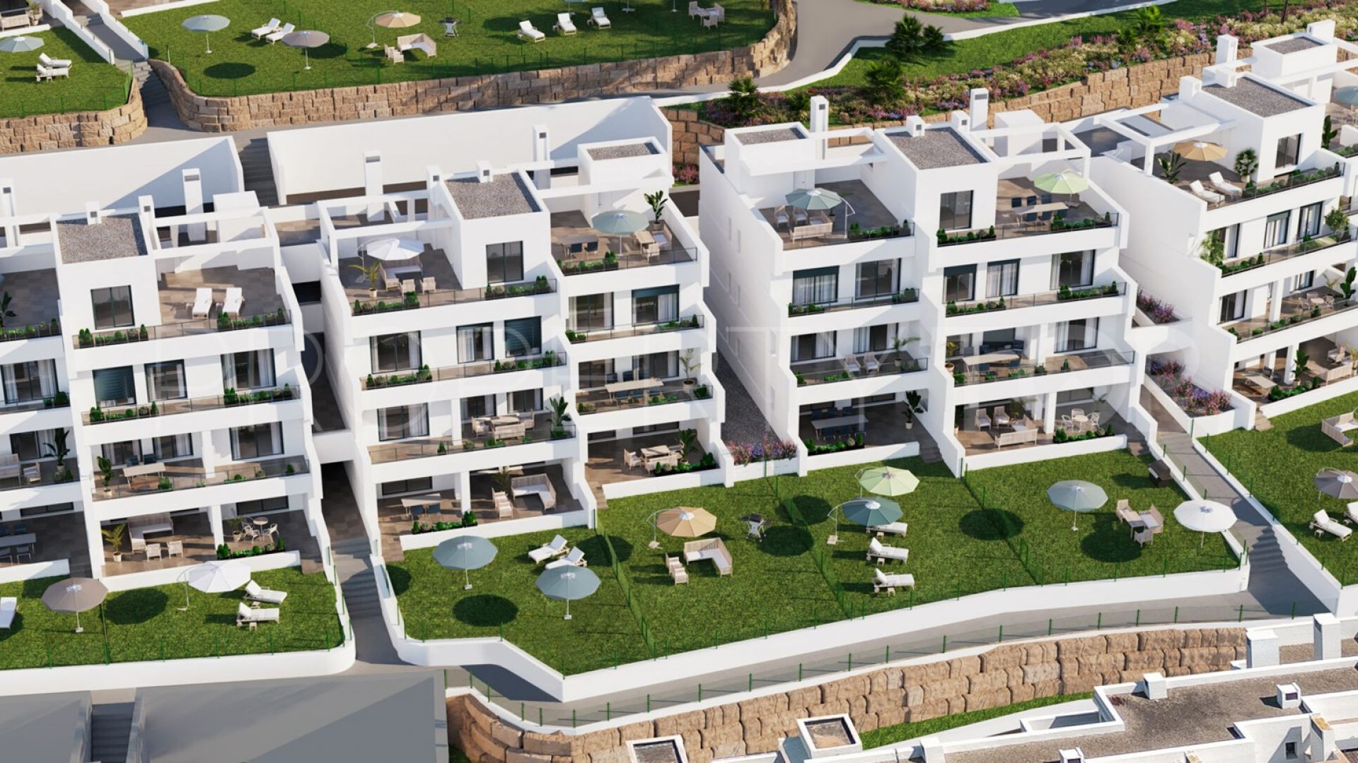 Buy 2 bedrooms duplex penthouse in Estepona Golf