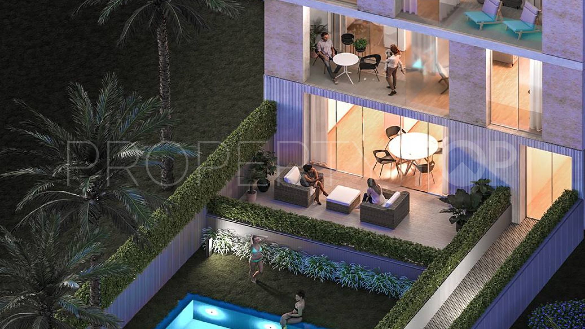 Apartamento de 2 dormitorios en venta en El Limonar