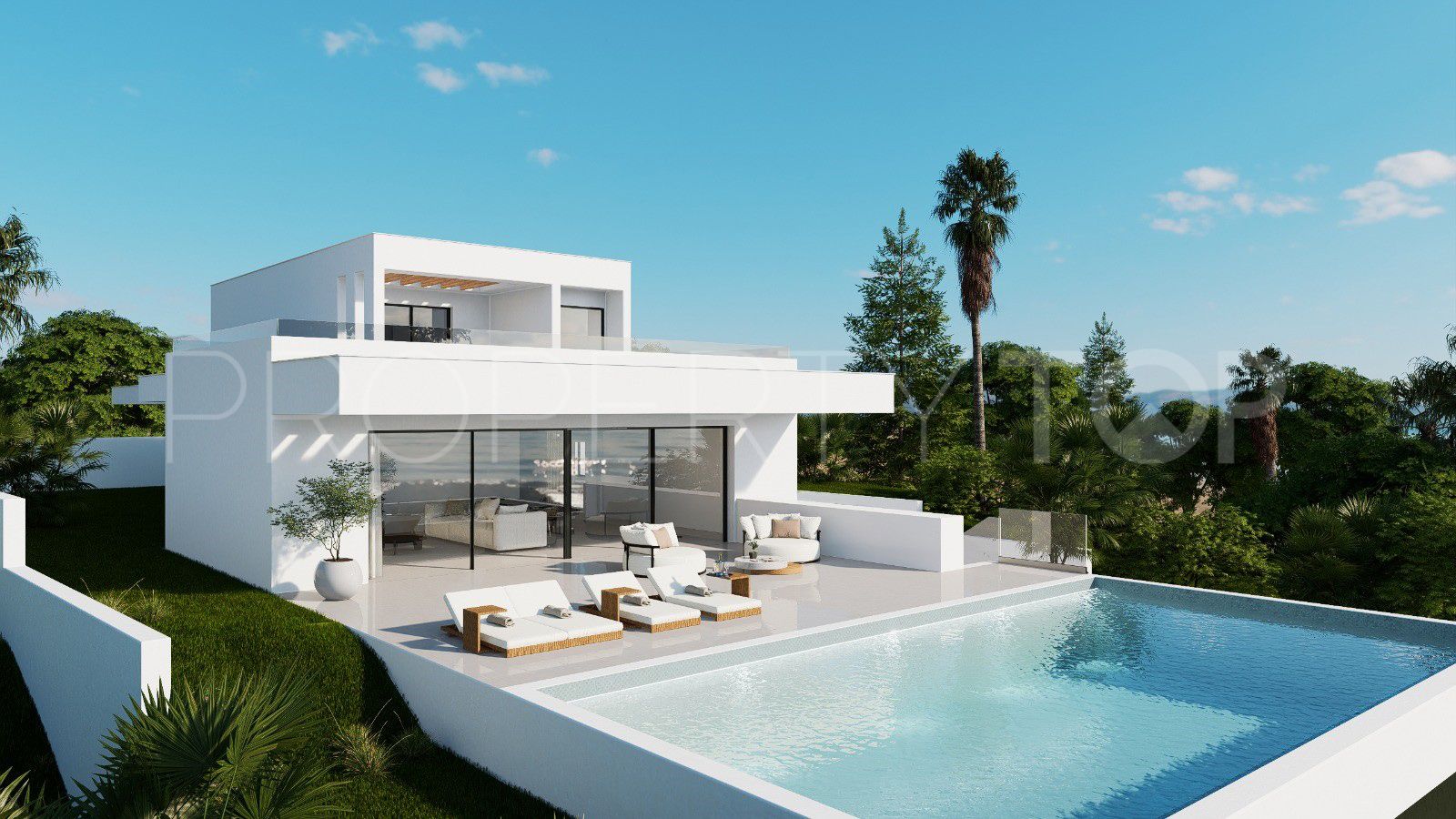 Villa for sale in Casares Playa