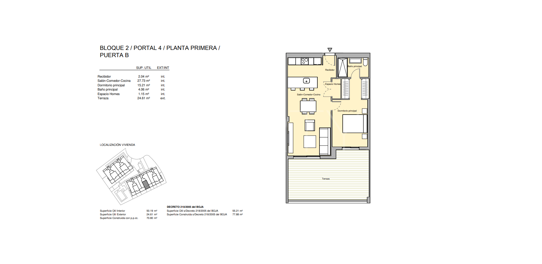 Apartamento planta baja en venta con 2 dormitorios en Bahia Dorada
