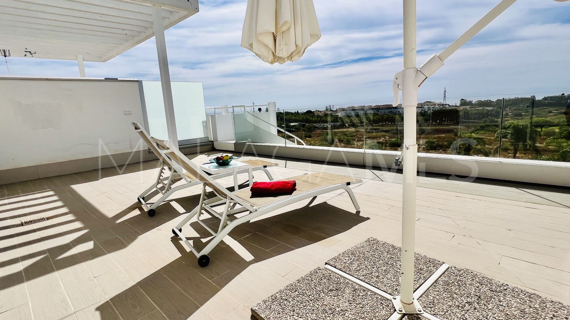 For sale penthouse with 2 bedrooms in Cancelada
