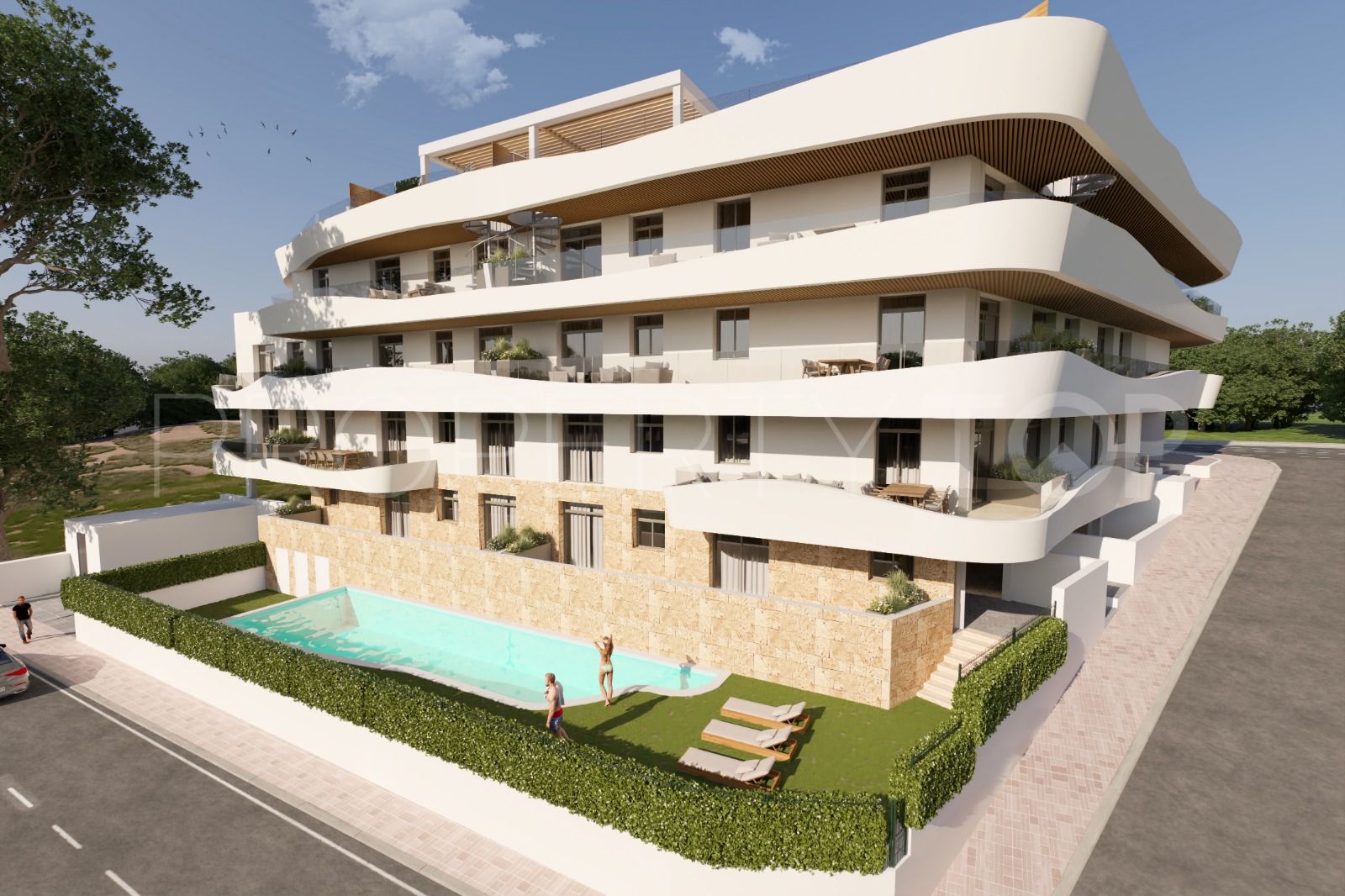 3 bedrooms duplex penthouse for sale in Estepona Town