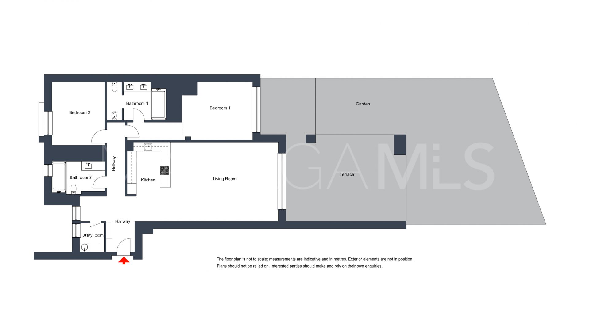 Ground floor apartment for sale in El Paraiso