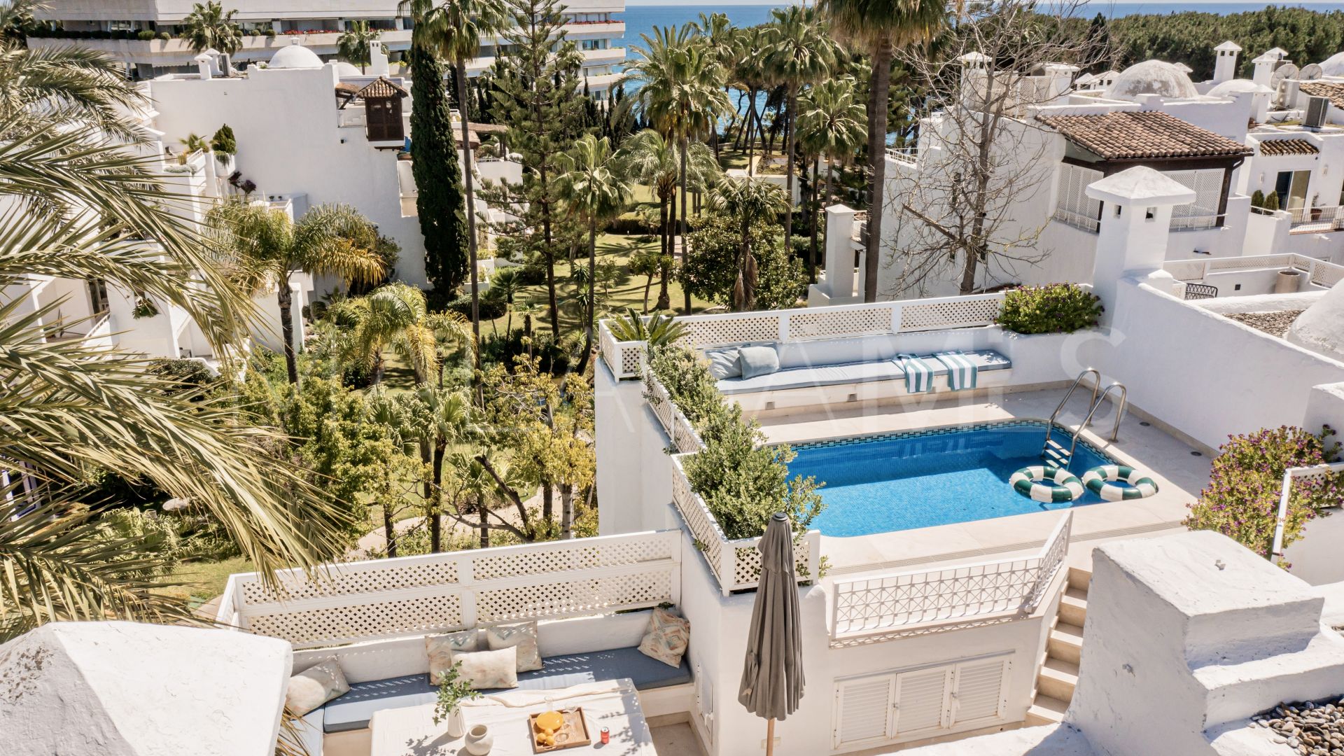 Marbella Golden Mile, atico duplex for sale de 3 bedrooms