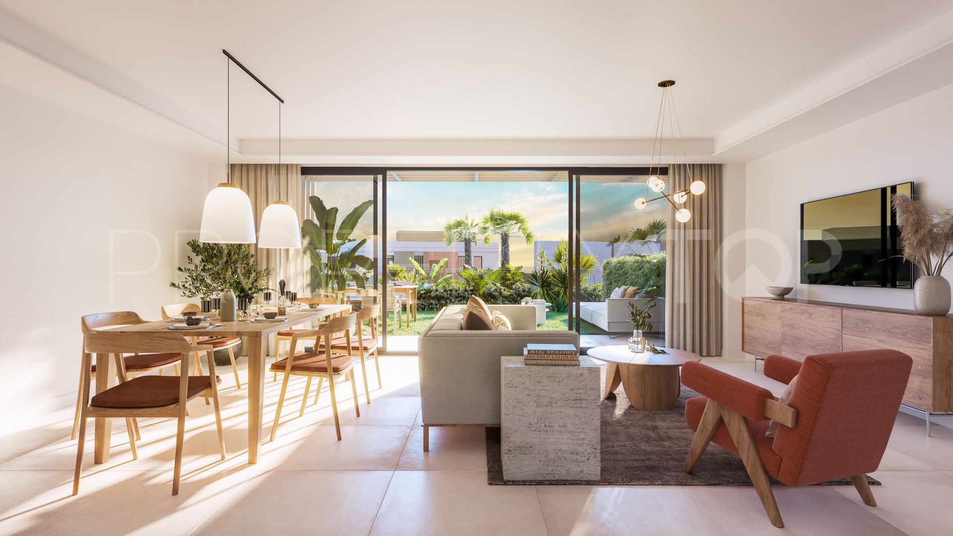 Marbella semi detached villa for sale