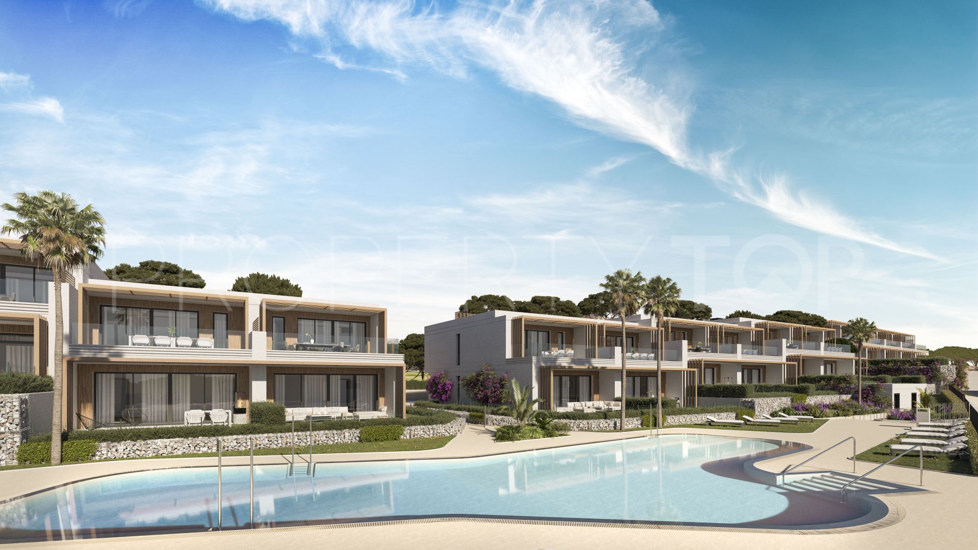 Marbella semi detached villa for sale