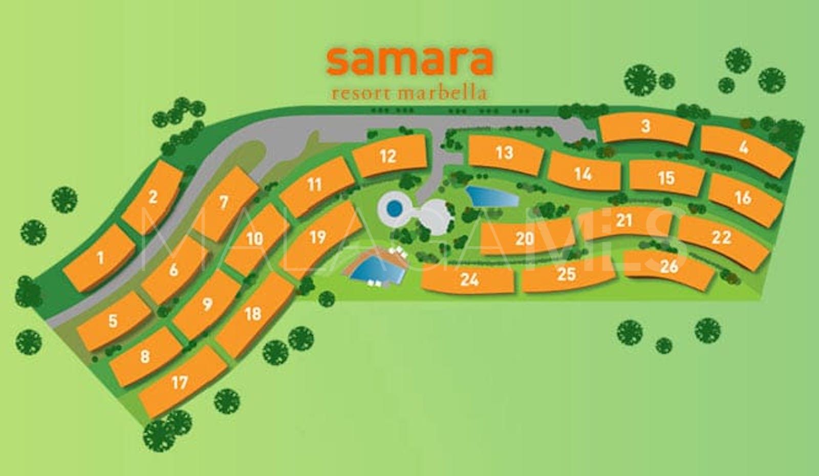 For sale Samara 2 bedrooms ground floor apartment