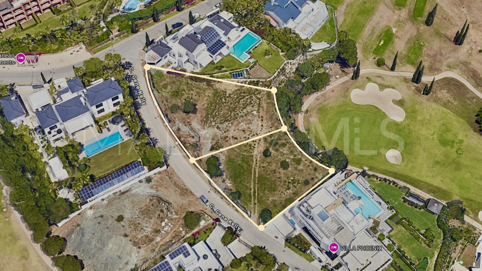 Terrain for sale in Los Flamingos Golf