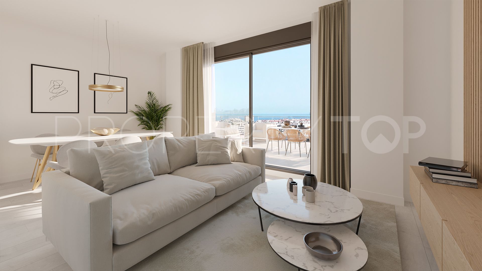 Estepona Centro, apartamento con 3 dormitorios en venta