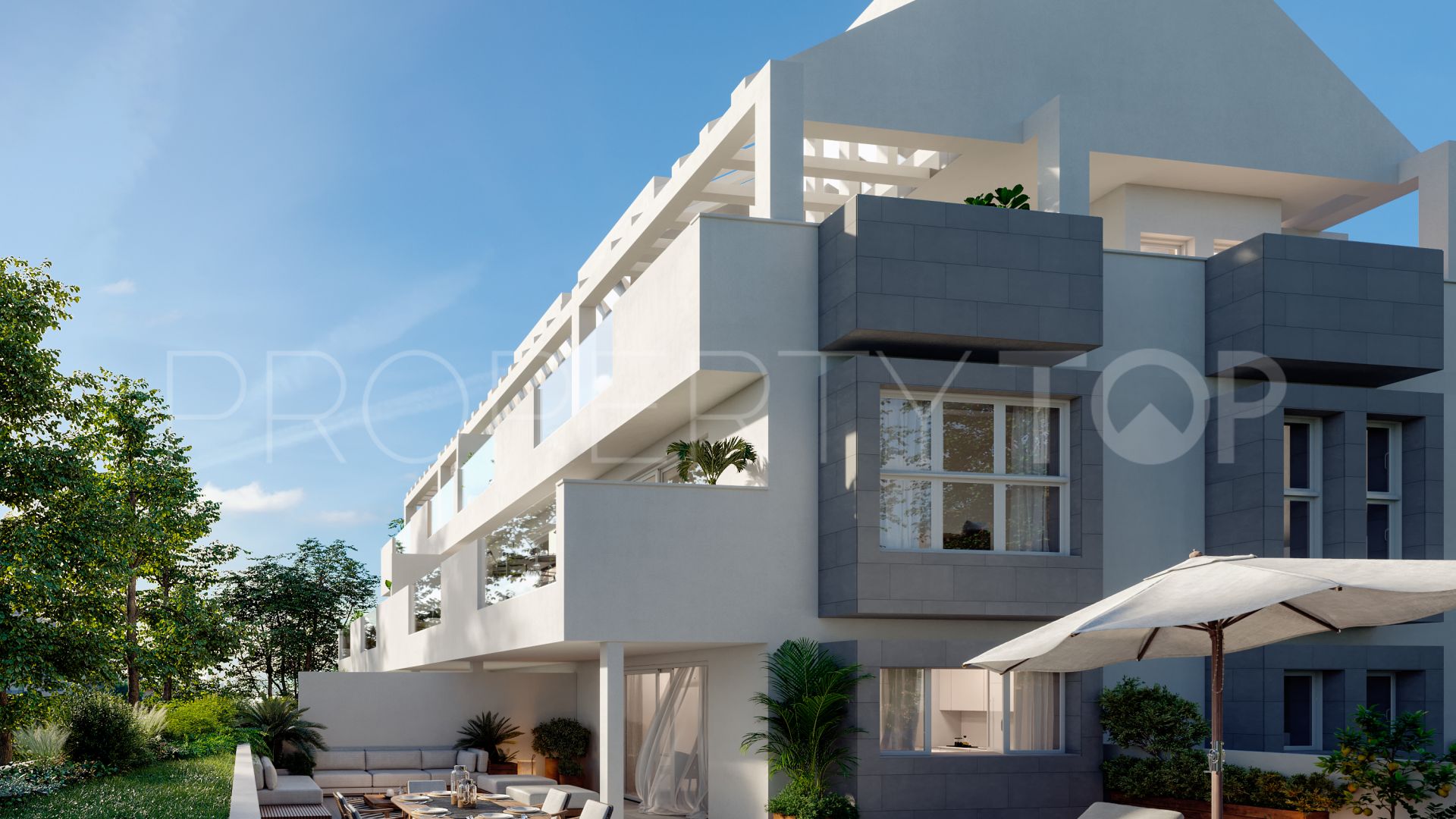 Buy Benalmadena duplex penthouse with 4 bedrooms