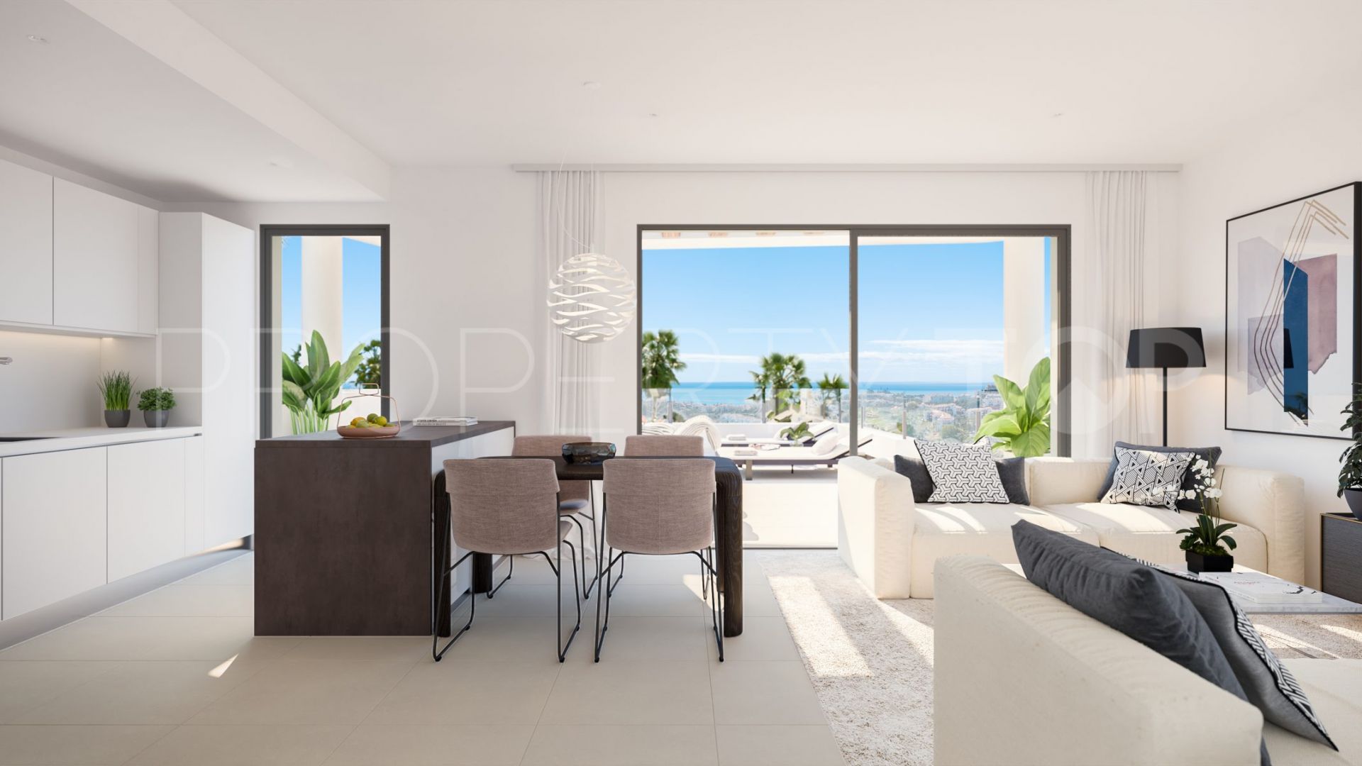 For sale penthouse with 2 bedrooms in Cala de Mijas