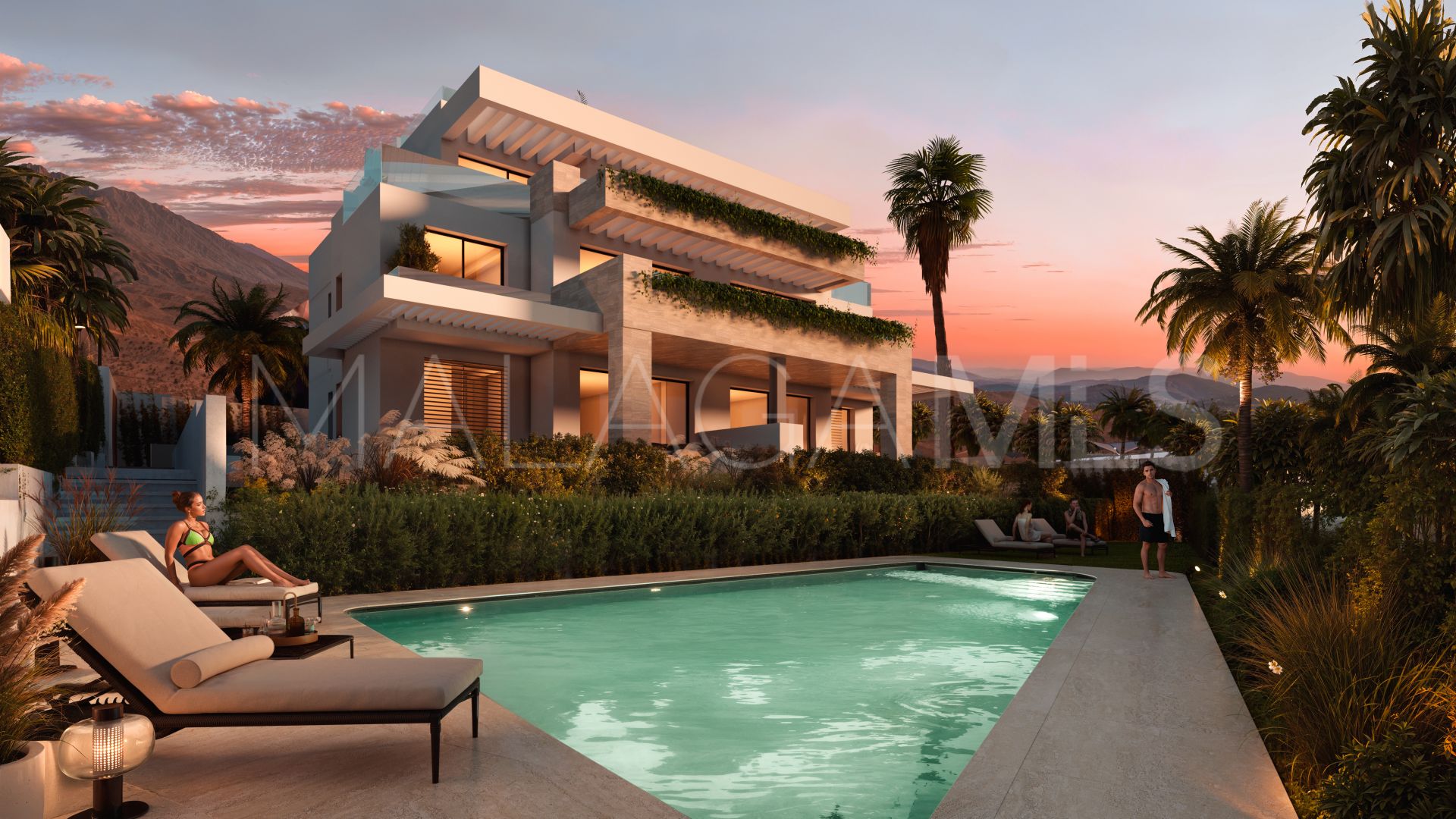 Duplex penthouse for sale in Estepona