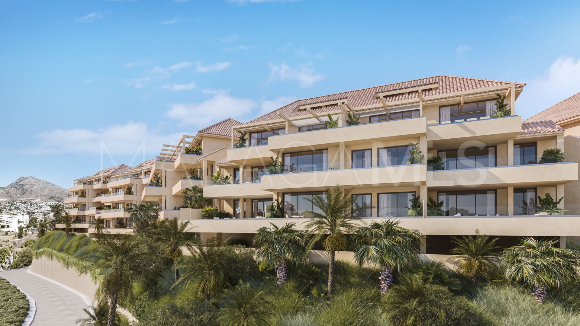 For sale penthouse in Benalmadena Costa with 3 bedrooms