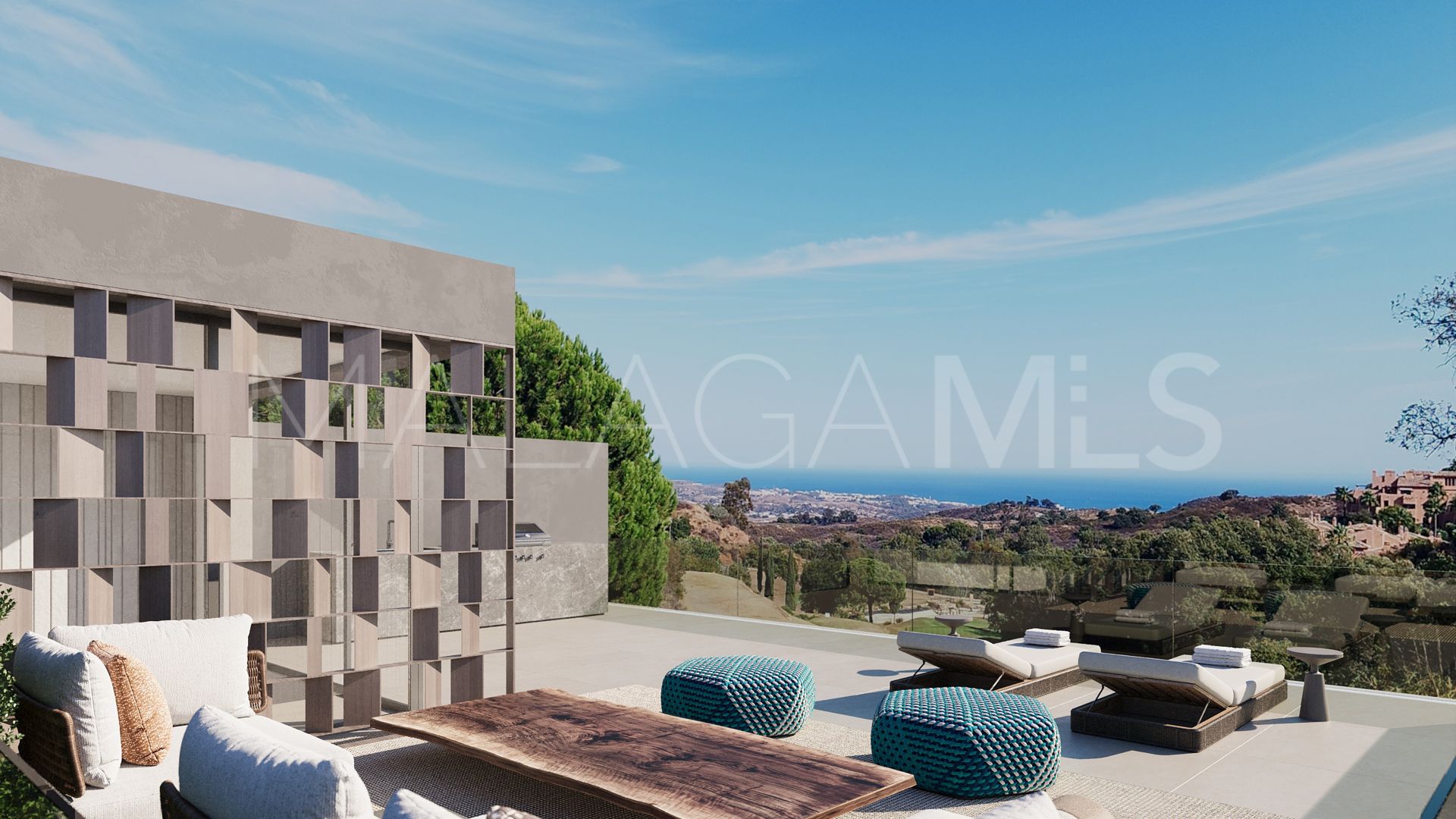 Semi detached villa for sale in La Mairena with 3 bedrooms