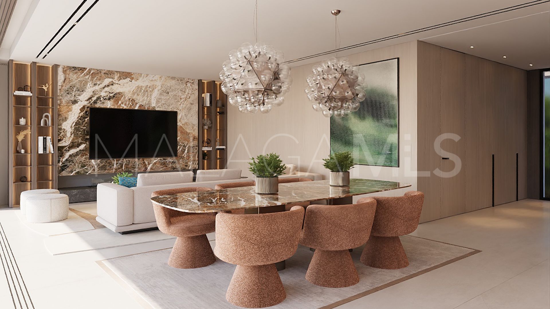 Semi detached villa for sale in La Mairena with 3 bedrooms