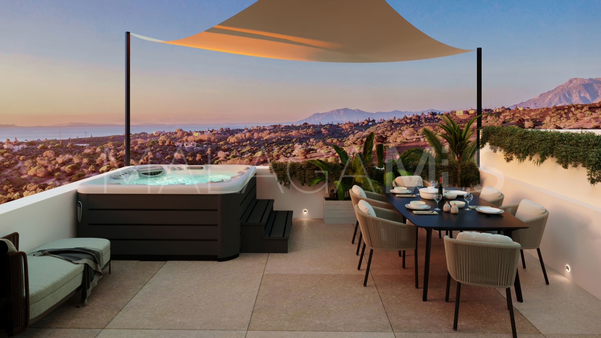 Buy Elviria town house with 3 bedrooms