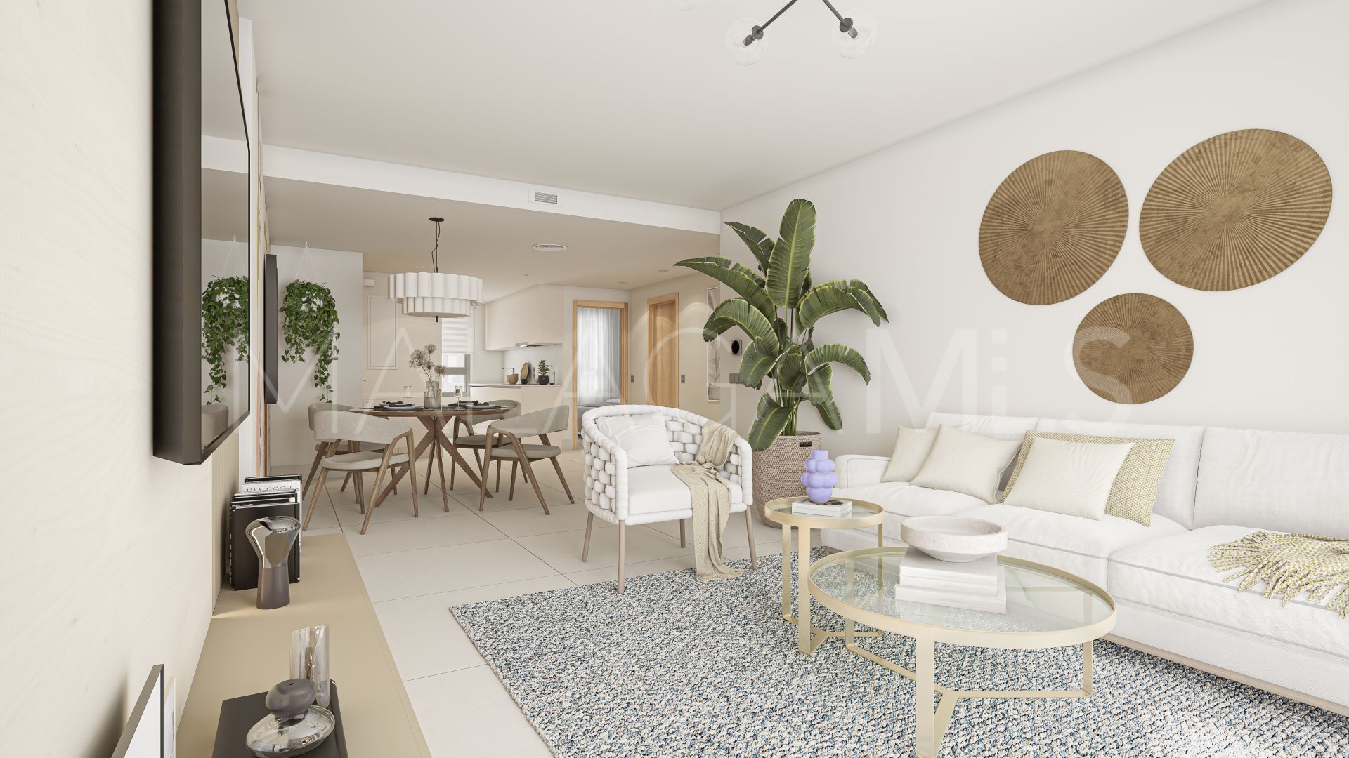 Ground floor apartment with 2 bedrooms for sale in Bahia de las Rocas