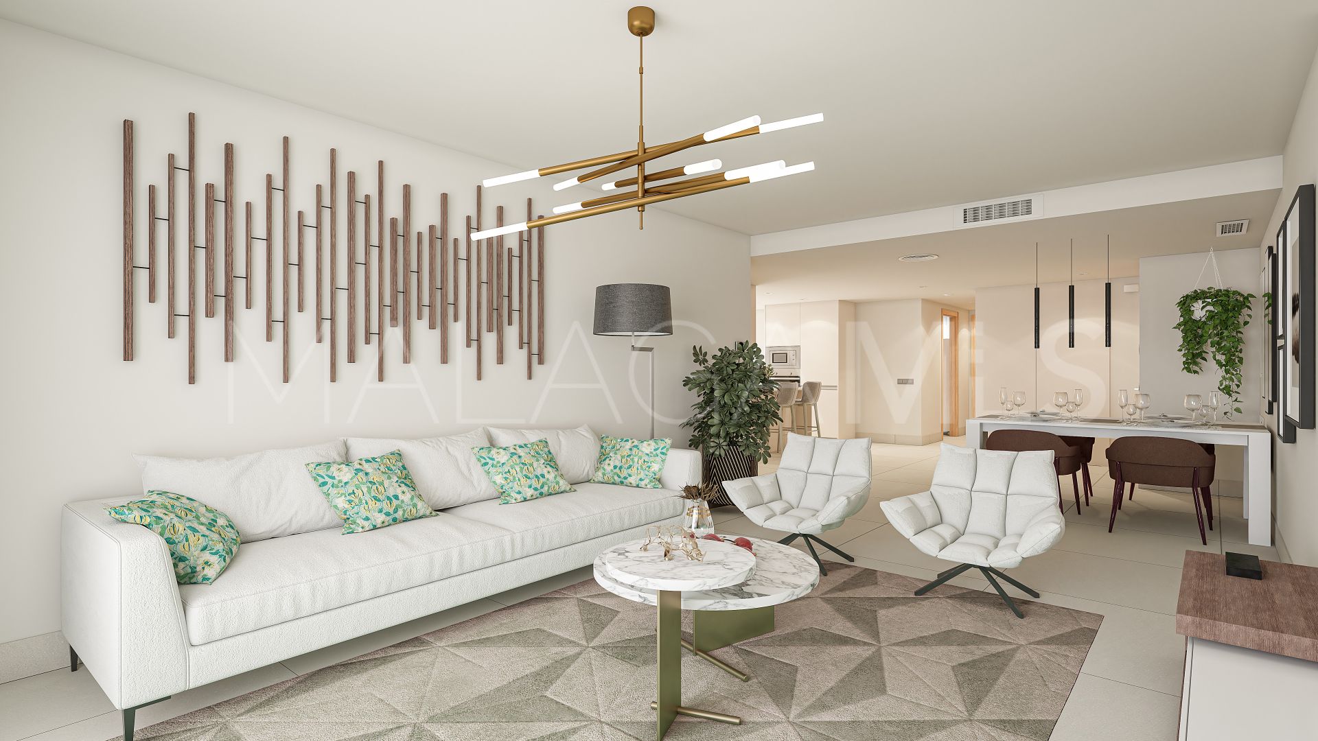 Ground floor apartment with 2 bedrooms for sale in Bahia de las Rocas