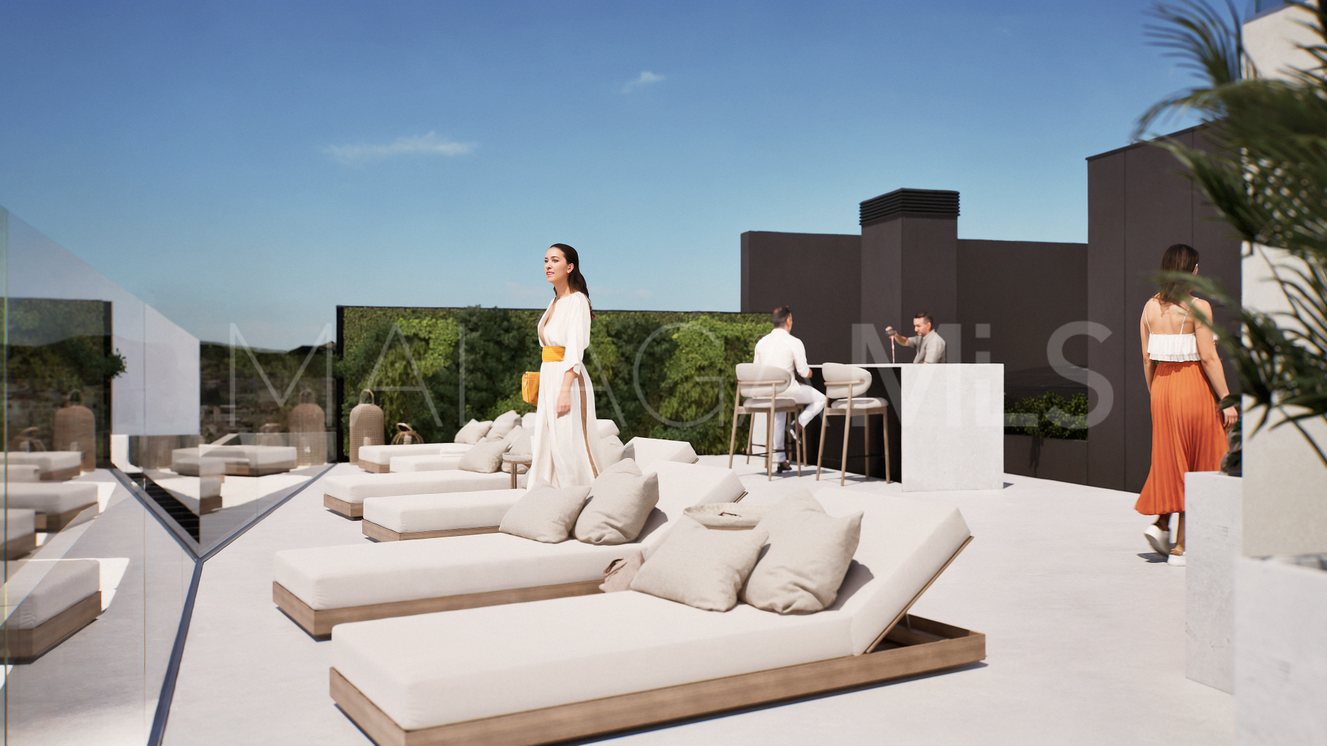 Duplex penthouse for sale in Malaga - Este