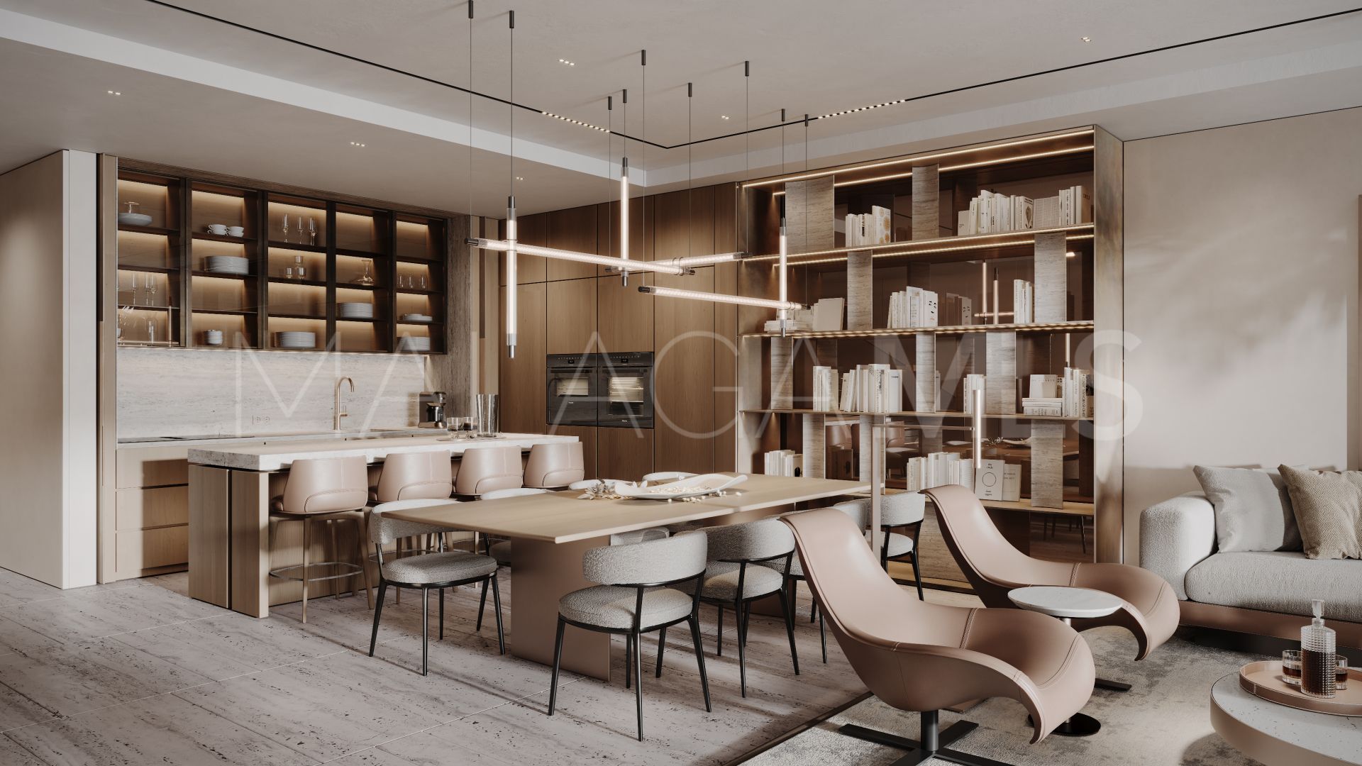 Zweistöckiges penthouse for sale in Estepona Stadt