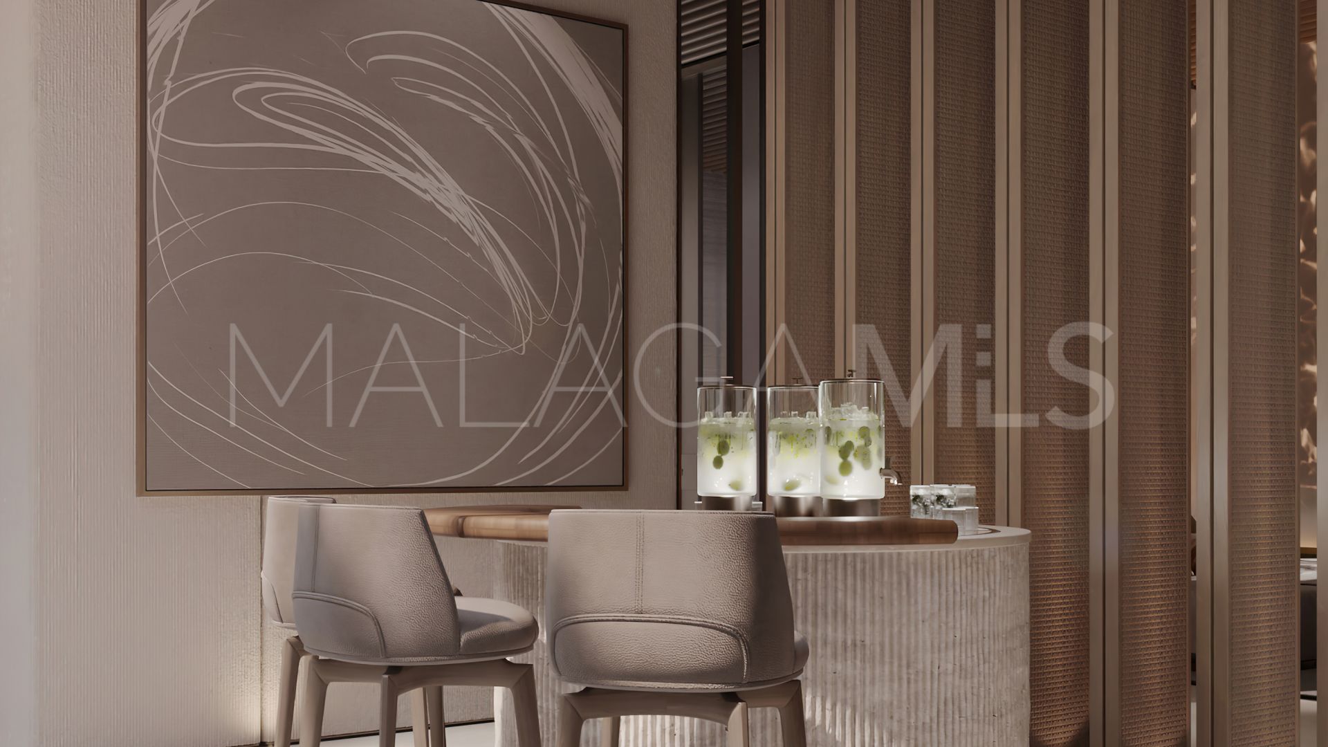 Zweistöckiges penthouse for sale in Estepona Stadt