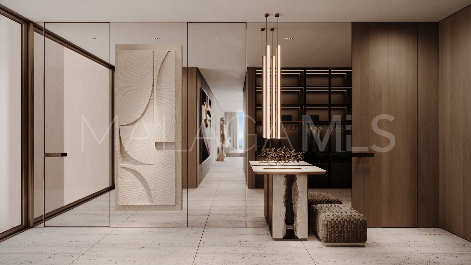 Zweistöckiges penthouse for sale in Estepona Stadt