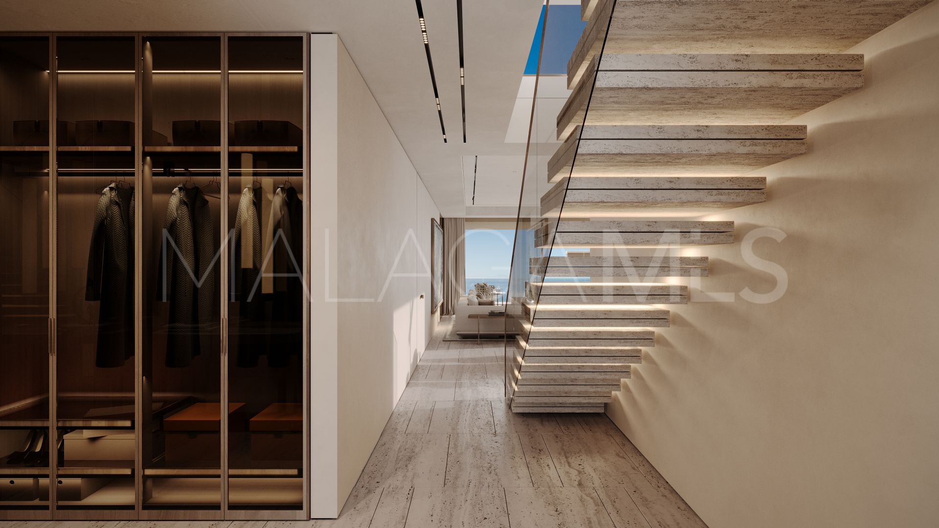 Zweistöckiges penthouse for sale in Estepona Stadt