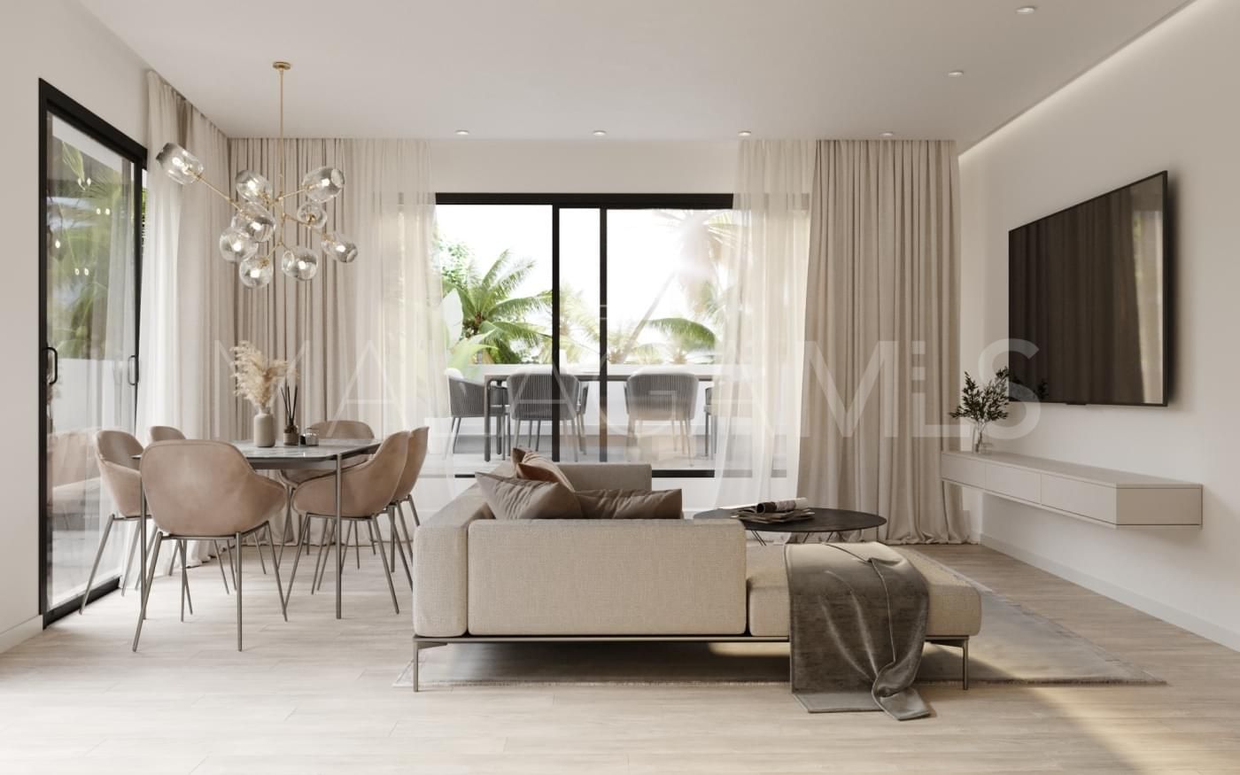 Zweistöckiges penthouse for sale in Las Lagunas
