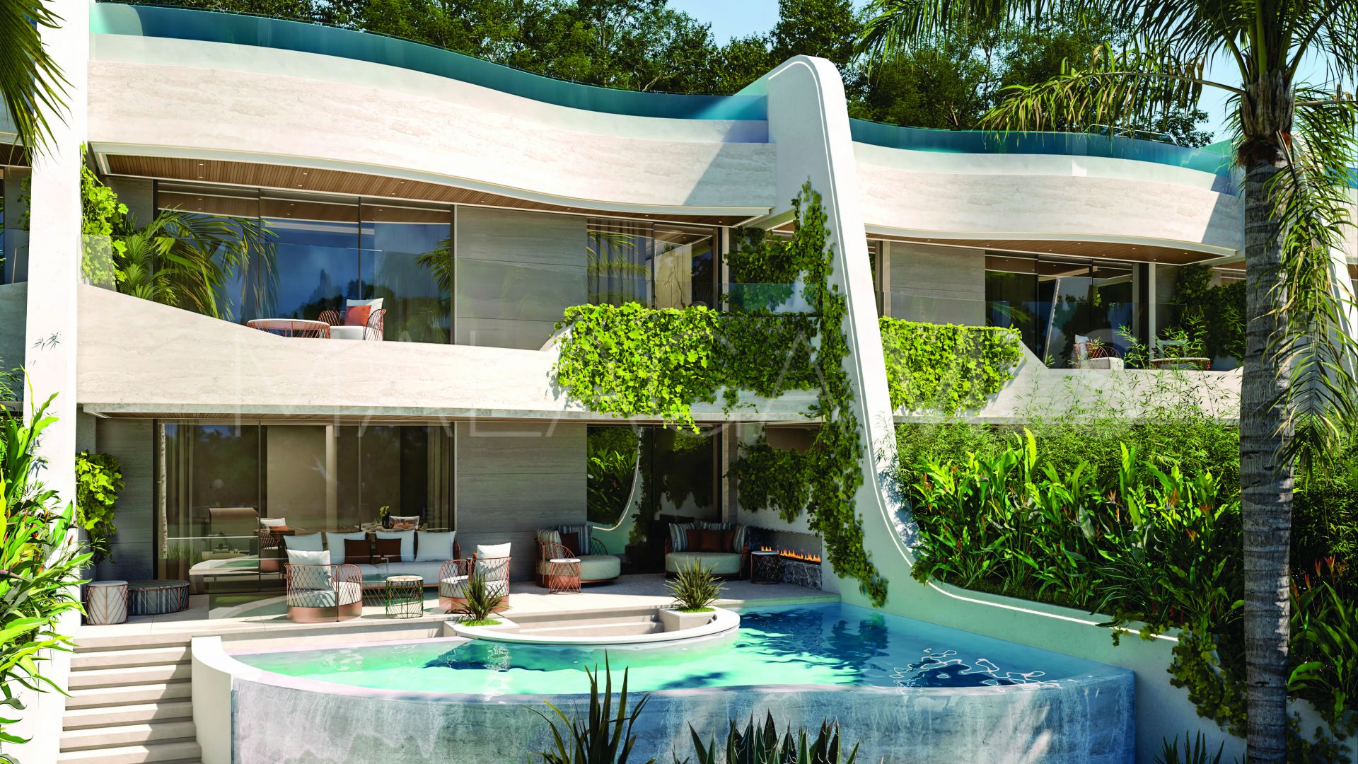 For sale Marbella Golden Mile 4 bedrooms ground floor duplex