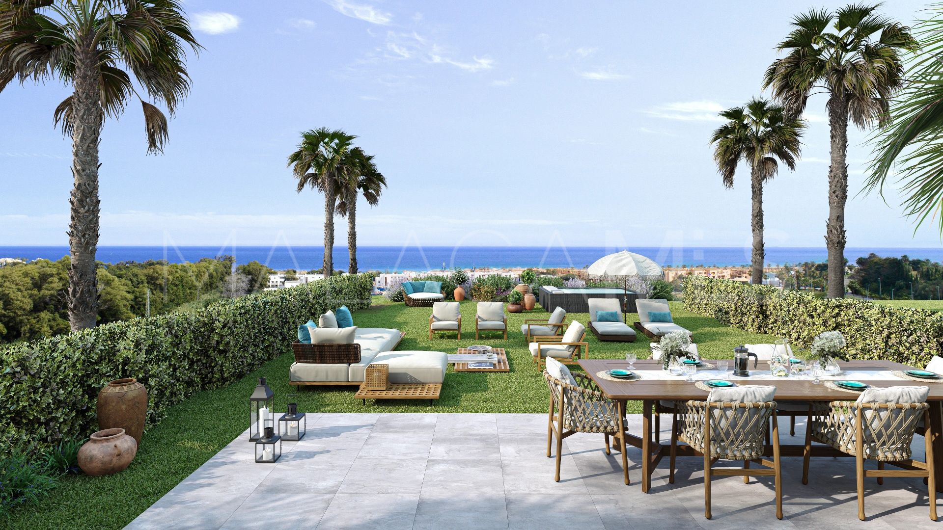 For sale ground floor apartment in Casares