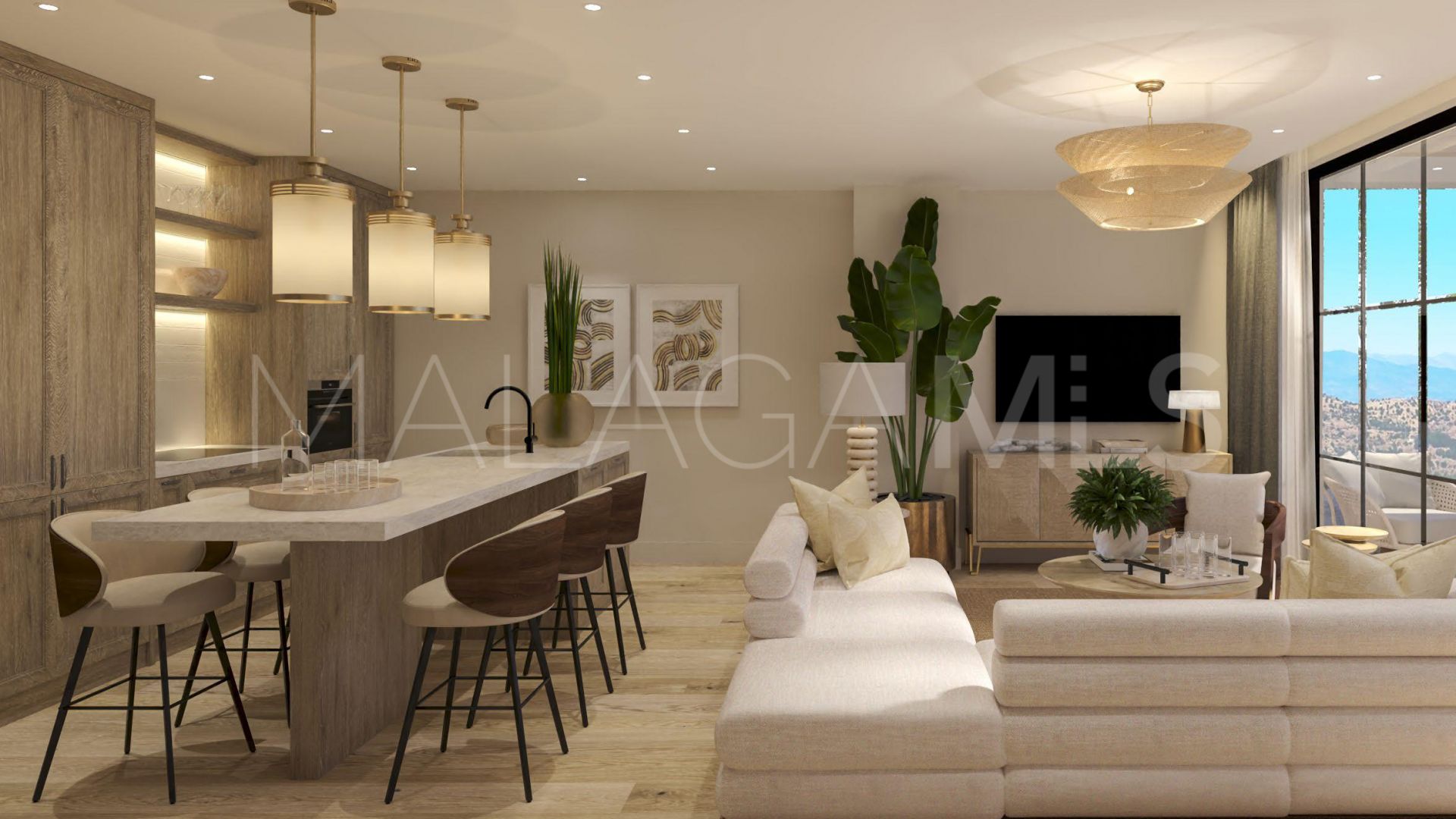 Apartamento planta baja with 3 bedrooms for sale in Guaro