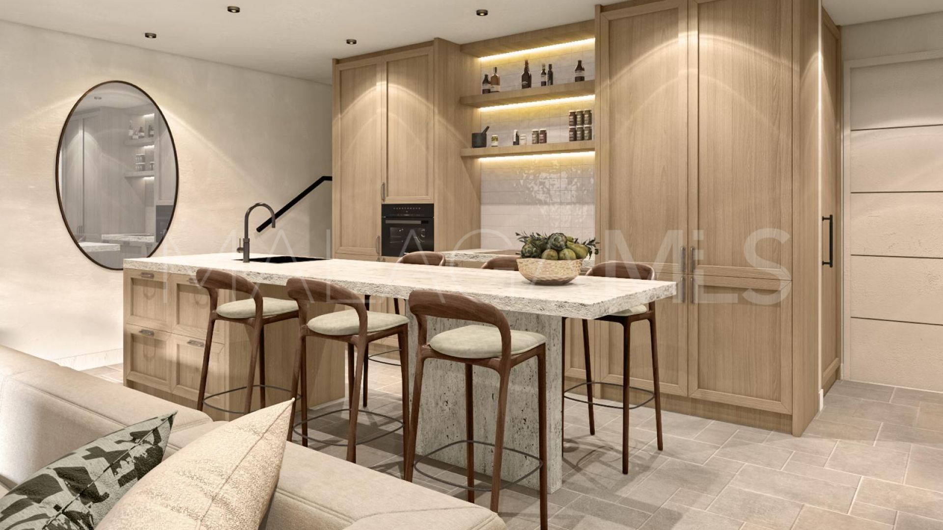 For sale Guaro 3 bedrooms ground floor apartment