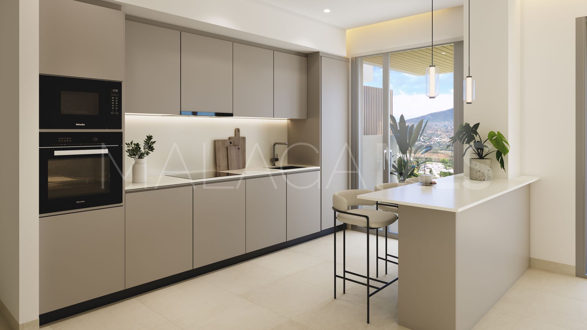 Buy duplex penthouse with 2 bedrooms in Mijas Golf