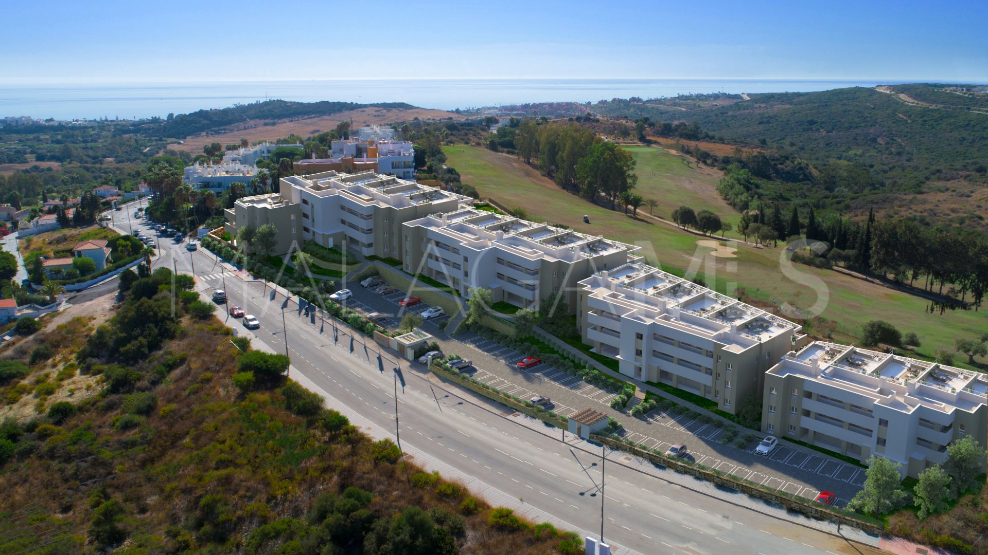 Duplex penthouse for sale in Estepona Golf with 2 bedrooms