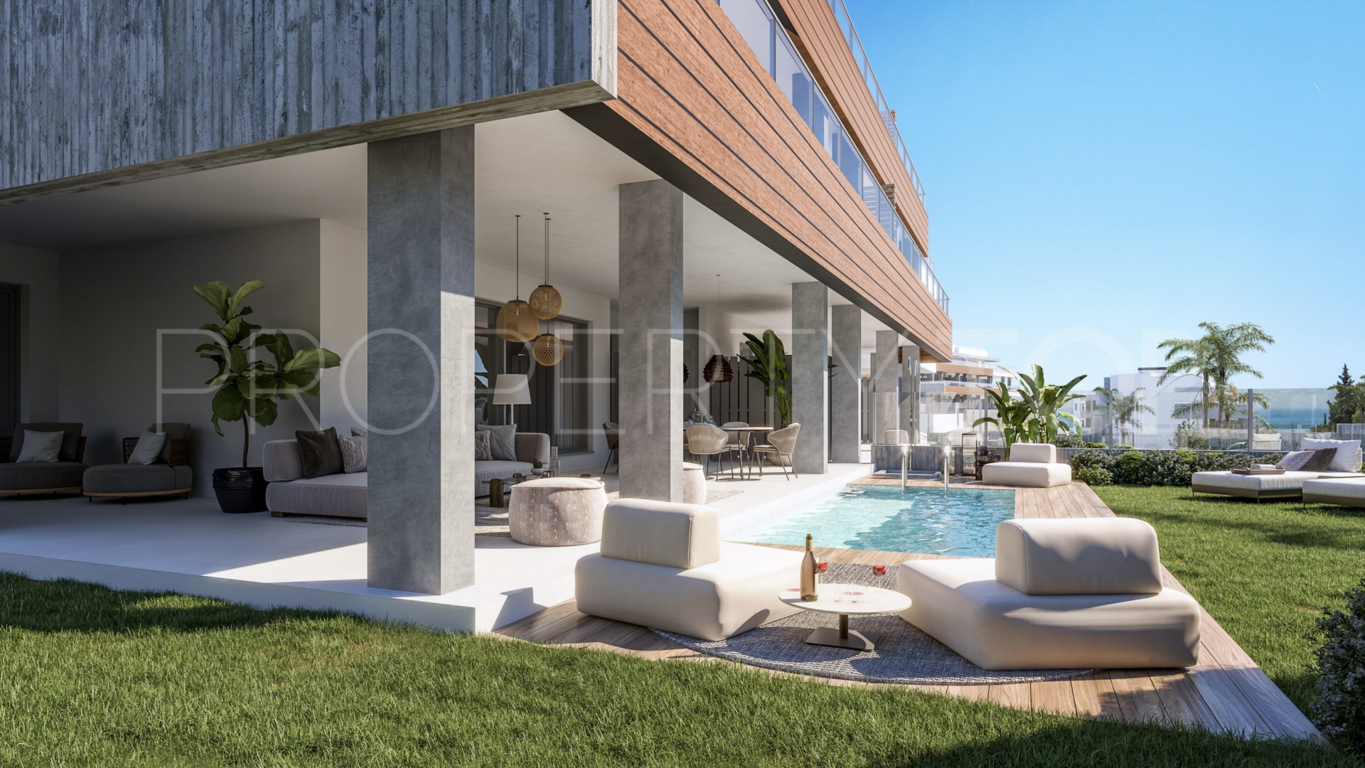 Apartamento planta baja de 2 dormitorios a la venta en Los Monteros