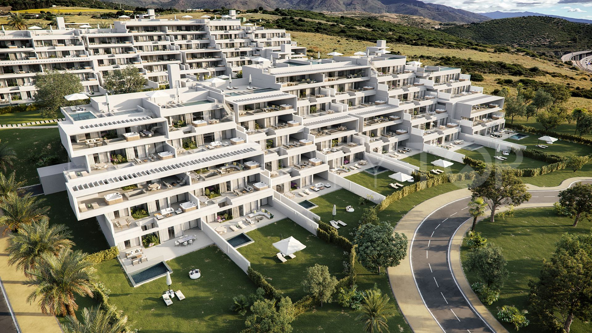 Apartamento planta baja en venta en Estepona Golf